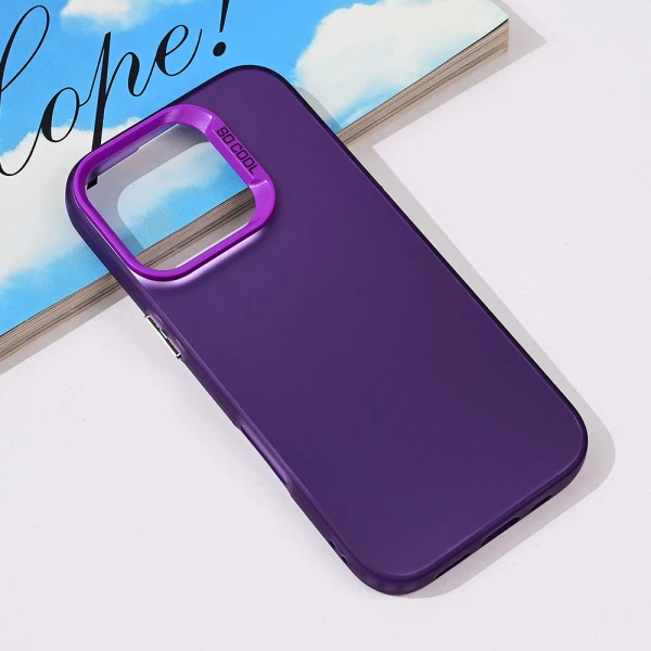 Torbica Clear za iPhone 16 Pro 6.3 ljubicasta