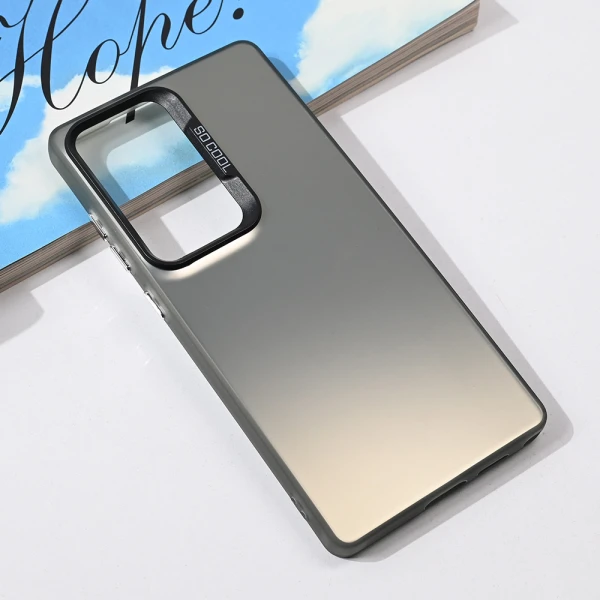 Torbica Clear za Samsung S938B Galaxy S25 Ultra crna