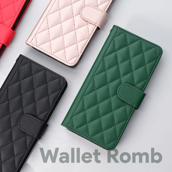 Torbica Wallet Romb za Honor X6b zelena