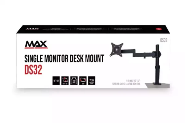 Nosač za monitor MAX DS32 10-32/5kg/tilt