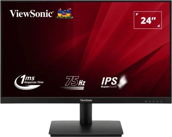Monitor 24 Viewsonic  VA240-H-2 1920x1080/Full HD/IPS/1ms/75Hz/VGA/HDMI