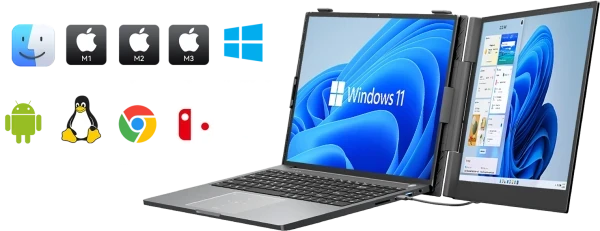 Portable dodatni monitor 14 Blackview SCM6 1920x1080/Full HD IPS/60Hz/3x USB-C/Zvučnik