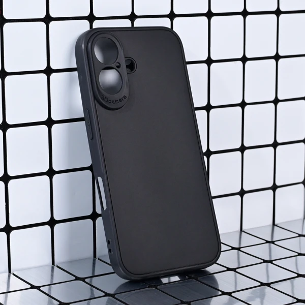 Torbica 3D Camera za iPhone 16 6.1 crna