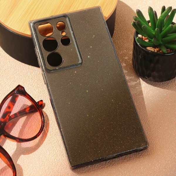 Torbica Sparkle Dust za Samsung S918B Galaxy S23 Ultra crna