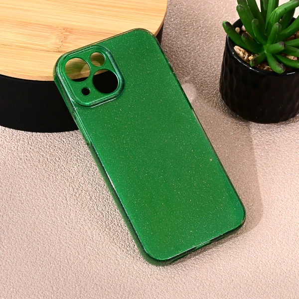Torbica Sparkle Dust za iPhone 13 Mini 5.4 zelena