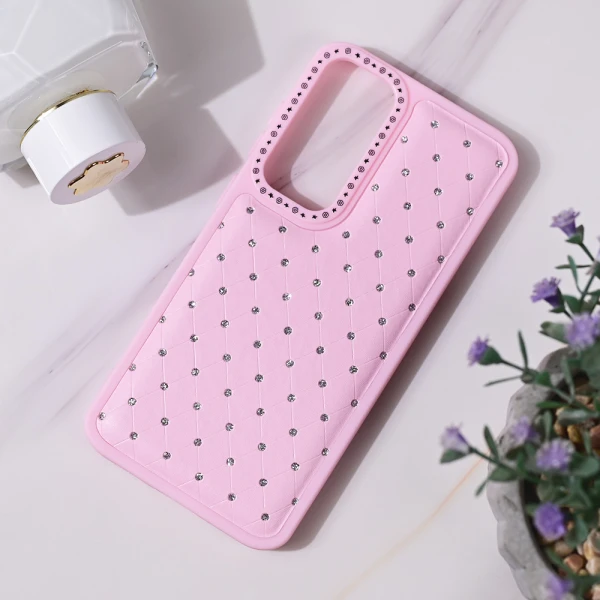 Torbica Bling za Samsung S926B Galaxy S24 Plus roze