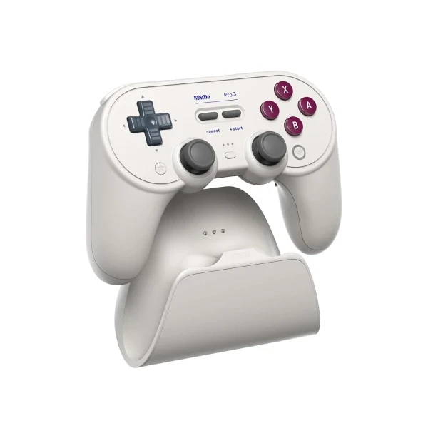 Bežični gamepad 8BitDo Pro 3 BT/2.4Ghz/Multi platform/Vibracija/Hall Effect/TMR/G Classic + Dock