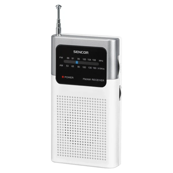 Prenosni radio Sencor SRD 1100 W  Tranzistor AM/FM