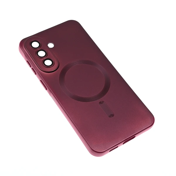 Torbica Magsafe Chrome za Samsung A576B Galaxy A57 bordo