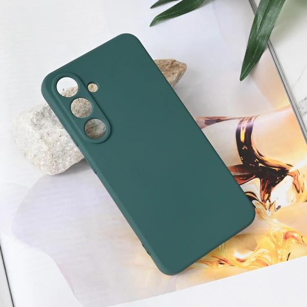 Torbica Teracell Soft Velvet za Samsung S931B Galaxy S25 tamno zelena