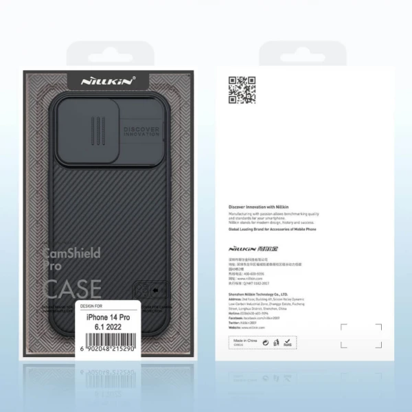 Torbica Nillkin CamShield Pro za iPhone 14 Pro 6.1 plava
