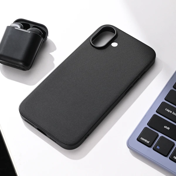 Torbica Teracell Scrub za iPhone 16 Plus 6.7 crna