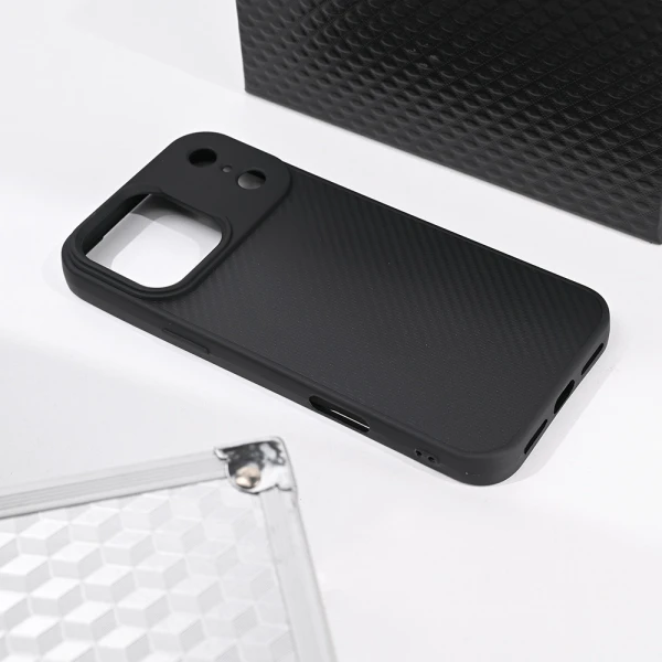 Torbica Magsafe Kevlar za iPhone 17 Pro Max 6.9 crna