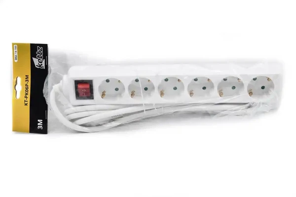 Produžni kabl Kettz KT-PK06P 6 utičnica, 3m