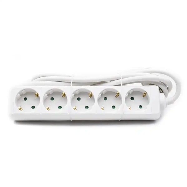 Produžni kabal sa 5 utičnica KETTZ 1.5mm2 KT-PK05A-2M 2m