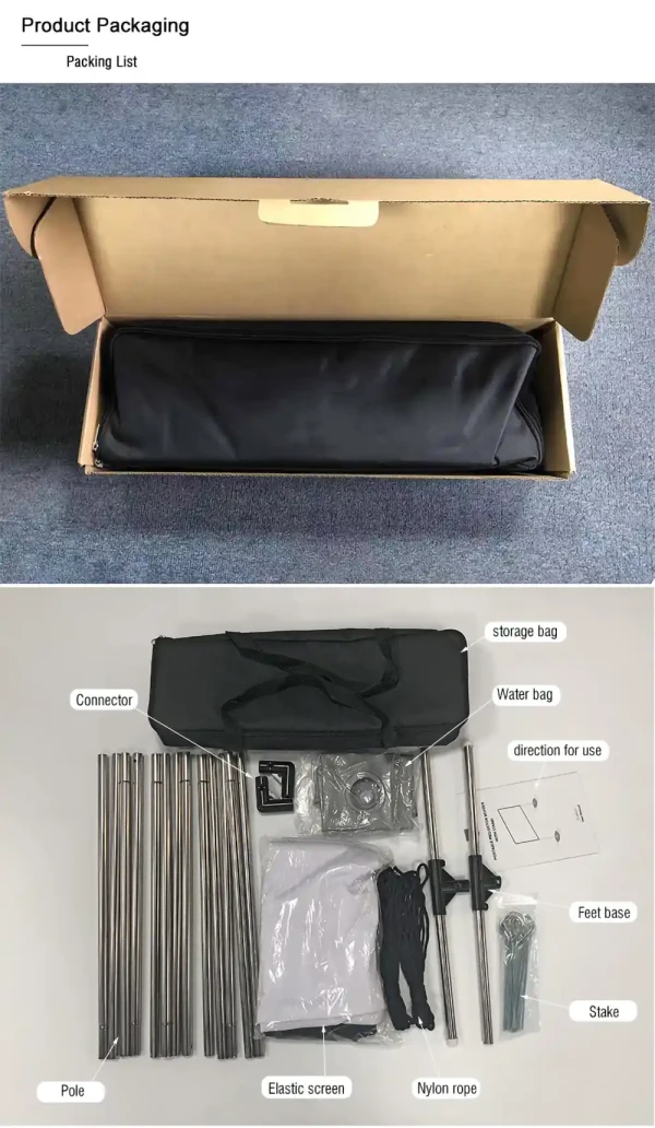 Platno za projektor Zeus PTS01 rasklopivo dijagonala 250cm Wide