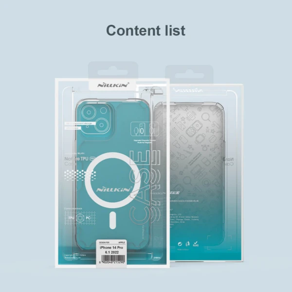 Torbica Nillkin Nature Pro Magnetic za iPhone 14 Pro 6.1 plava