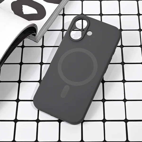 Torbica Magsafe Pure color za iPhone 17 6.3 siva