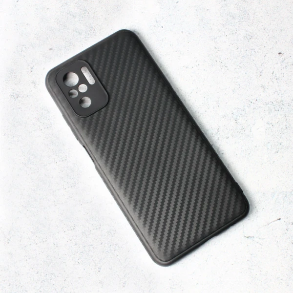 Torbica Carbon fiber za Xiaomi Redmi Note 10 4G/10s  crna