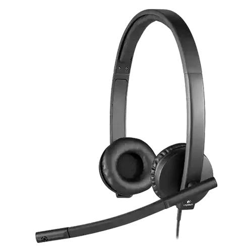 Slušalice sa mikrofonom Logitech H570e 981 000575, crne