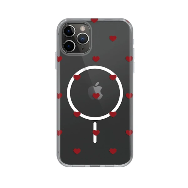 Torbica Print Magsafe za iPhone 11 Pro Max 6.5 Red Hearts