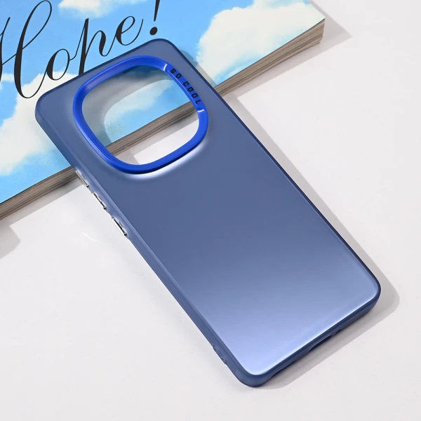 Torbica Clear za Xiaomi Redmi Note 14 Pro Plus plava