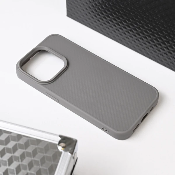 Torbica Magsafe Kevlar za iPhone 14 Pro 6.1 siva