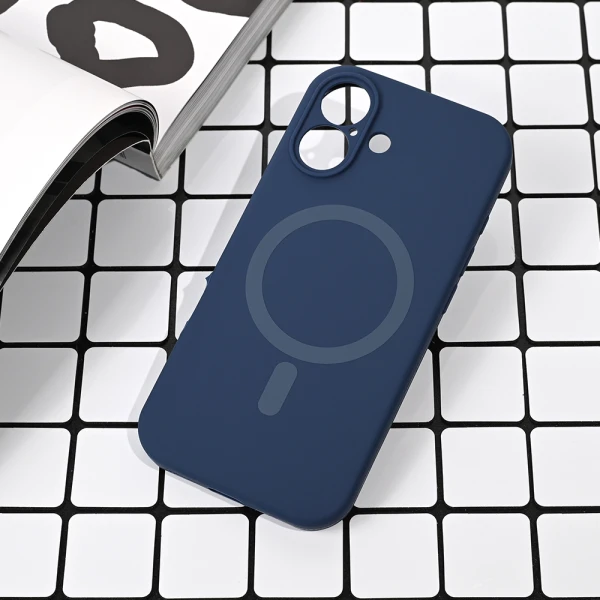 Torbica Magsafe Pure color za iPhone 17 6.3 plava