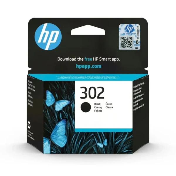 Kertridž HP 302 F6U66A Black