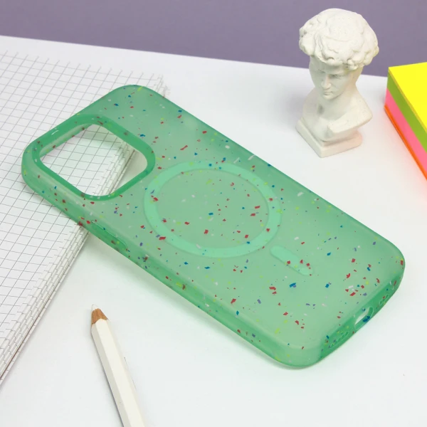 Torbica Colorful Magsafe za iPhone 13 Pro 6.1 zelena