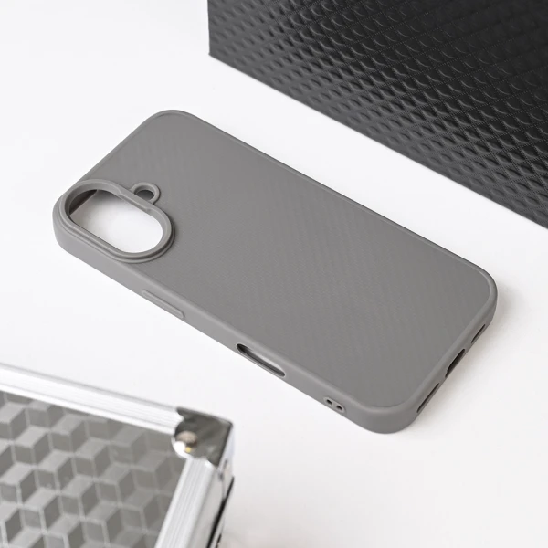 Torbica Magsafe Kevlar za iPhone 16 6.1 siva