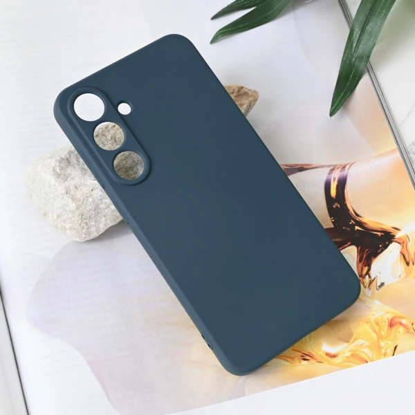 Torbica Teracell Soft Velvet za Samsung S936B Galaxy S25 Plus plava