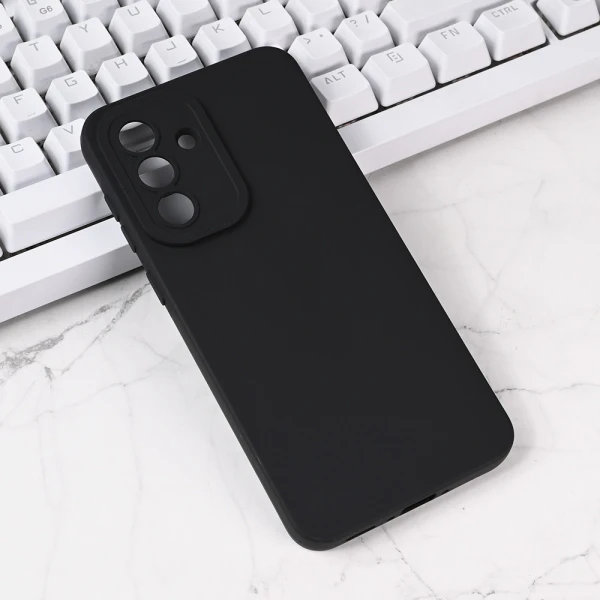 Torbica Silikon Pro Camera za Samsung A566B Galaxy A56 5G crna