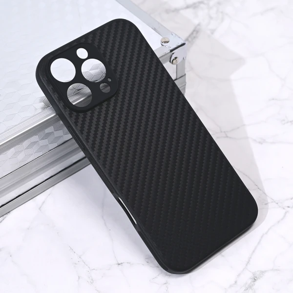 Torbica Carbon fiber za iPhone 16 Pro Max 6.9 crna