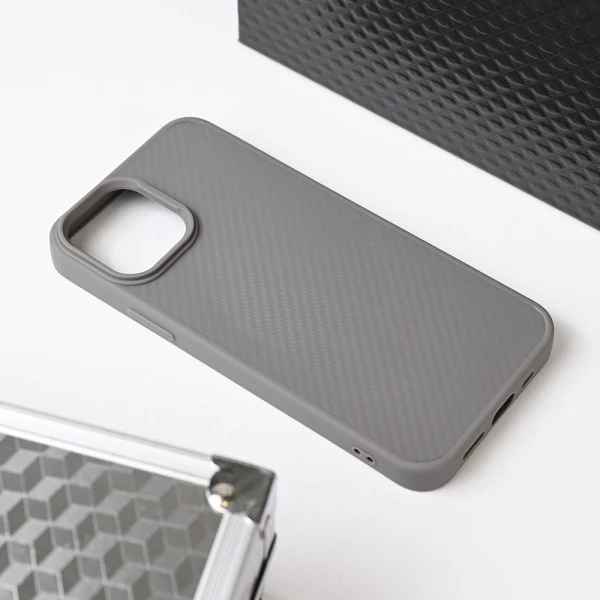 Torbica Magsafe Kevlar za iPhone 12 Pro 6.1 siva