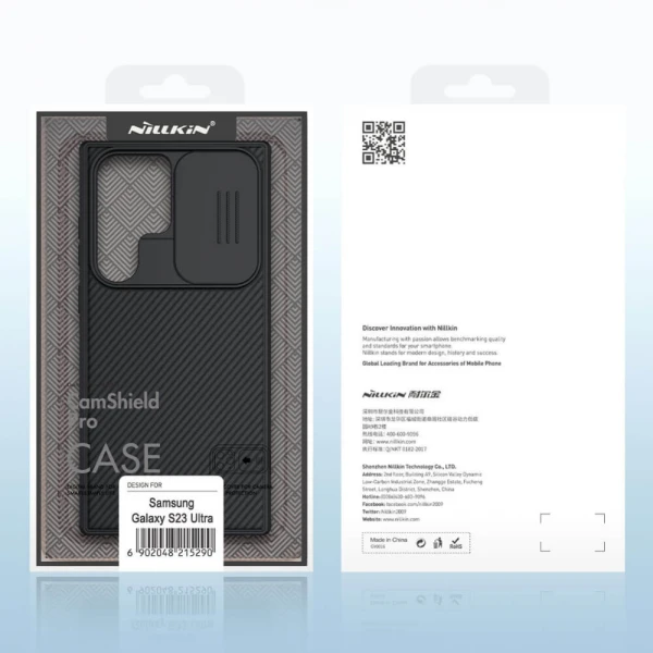 Torbica Nillkin CamShield Pro za Samsung S918B Galaxy S23 Ultra zelena