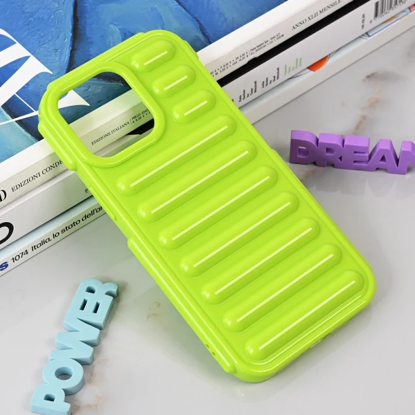 Torbica Color Rib za iPhone 13 Pro Max 6.7 zelena