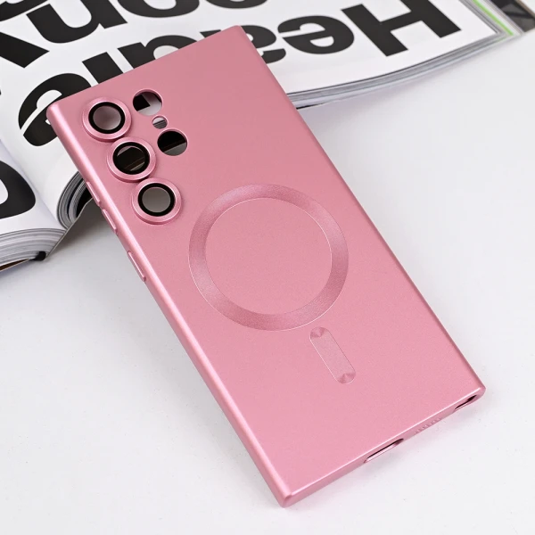 Torbica Magsafe Chrome za Samsung S918B Galaxy S23 Ultra roze