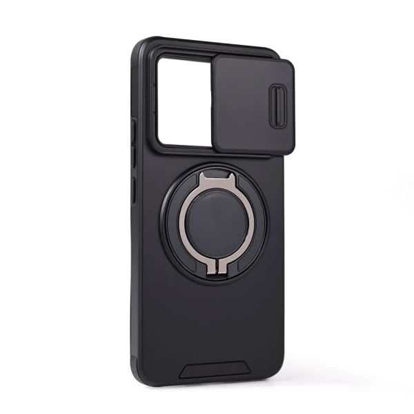 Torbica CamShield Ring stand za Xiaomi 14T crna