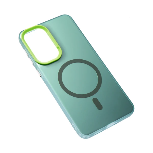 Torbica Magsafe Clear za Samsung A576B Galaxy A57 5G zelena