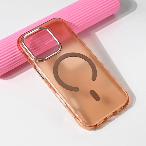 Torbica Magsafe Glow za iPhone 16 Pro 6.3 braon