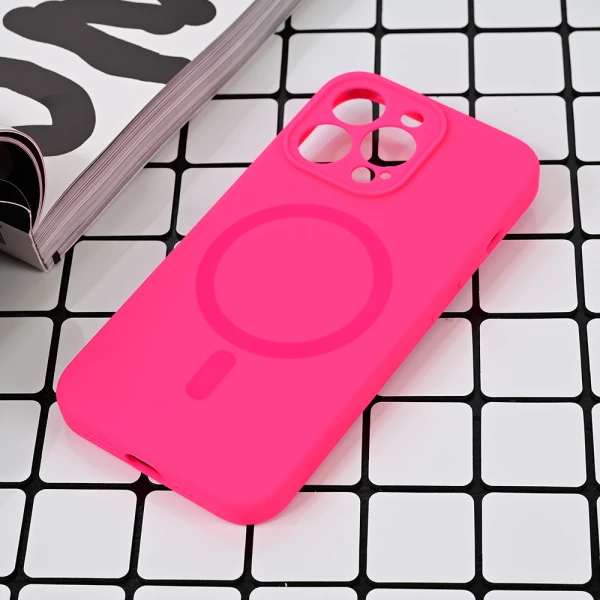 Torbica Magsafe Pure color za iPhone 13 Pro 6.1 pink