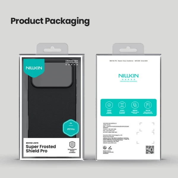 Torbica Nillkin Scrub Pro za iPhone 17 Pro Max 6.9 crna