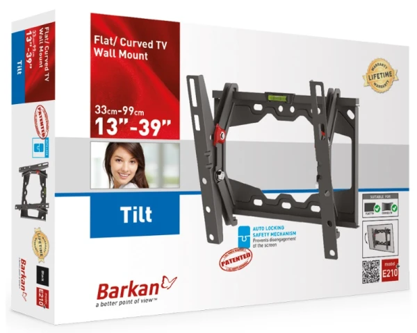BARKAN E210+.B LCD TV zidni nosač do 43 inča 