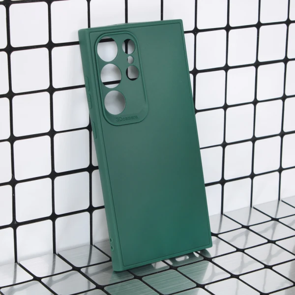Torbica 3D Camera za Samsung S928B Galaxy S24 Ultra zelena