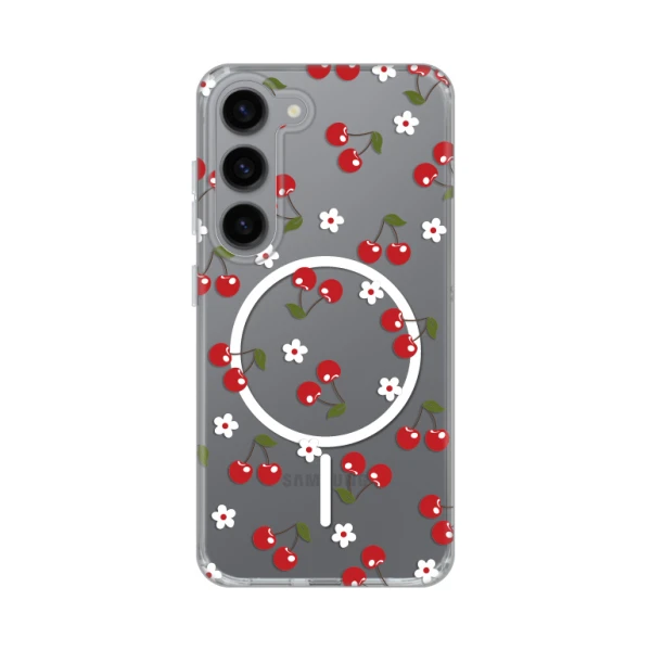 Torbica Print Magsafe za Samsung S911B Galaxy S23 Cute Cherries