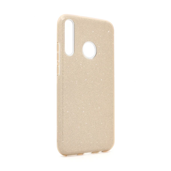 Torbica Crystal Dust za Huawei P40 Lite E zlatna