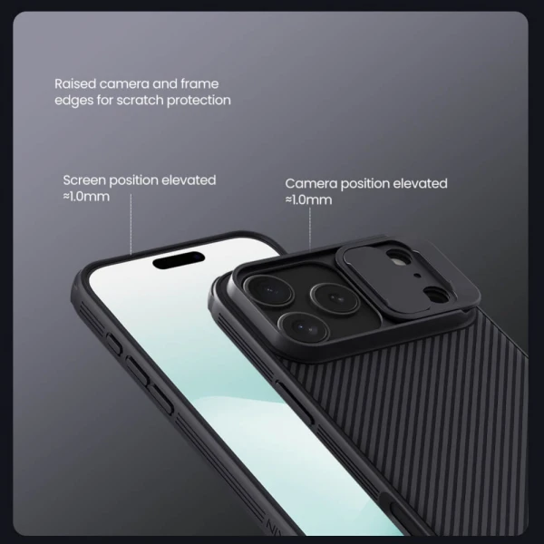 Torbica Nillkin CamShield Pro za iPhone 17 Pro Max 6.9 zelena