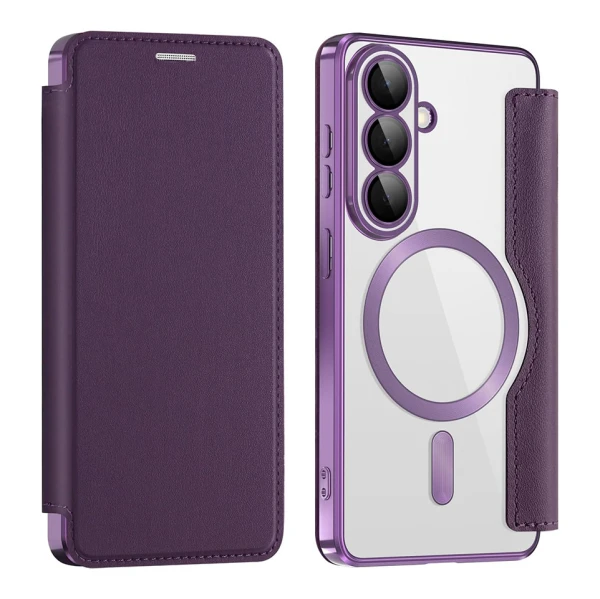 Torbica Magsafe Lux Bi Fold za Samsung S941B Galaxy S26 ljubicasta