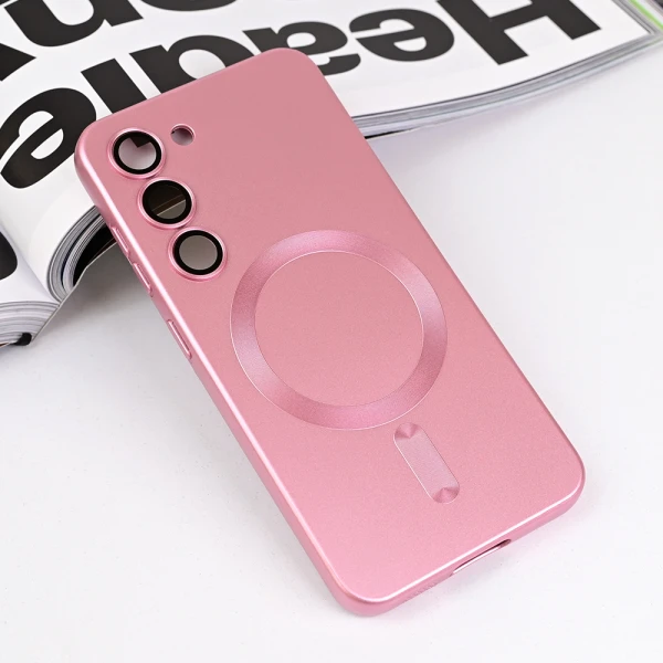 Torbica Magsafe Chrome za Samsung S911B Galaxy S23 5G roze